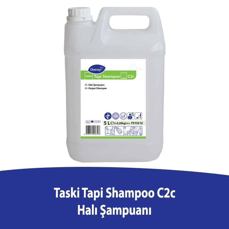 Diversey Taski Tapi Shampoo C2c Halı Yıkama Şampuanı 5 L