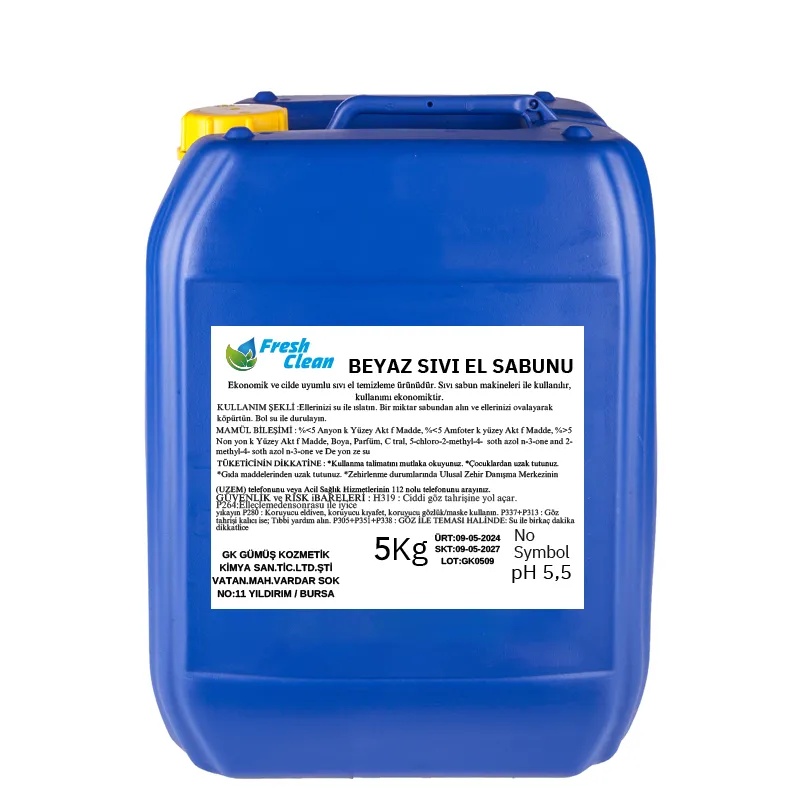 Fresh Clean Kar Çiçeği Sıvı Sabun 5 Kg