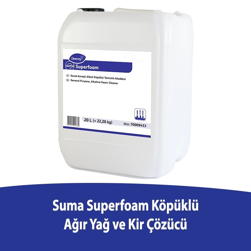 Diversey Suma Grill D9 Yağ Çözücü 750 Ml